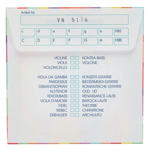 Kürschner Large Theorbo Single String A