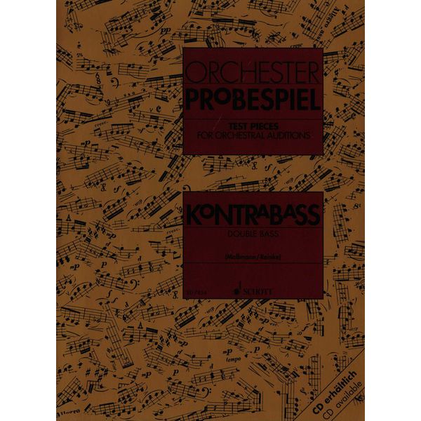 Schott Orchester Probespiel DoubleBas