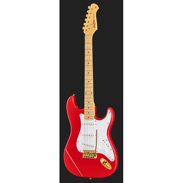 Harley Benton ST-59HM Fiesta Red w/Bag