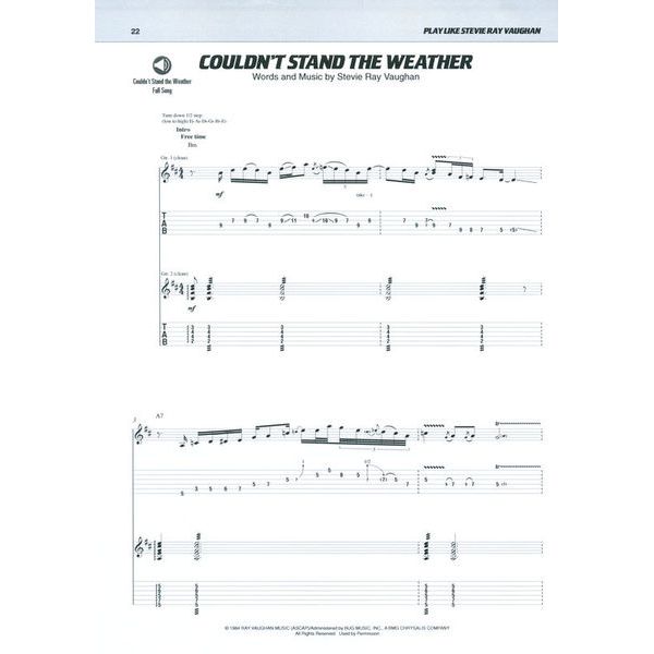 Hal Leonard Play Like Stevie Ray Vaughan