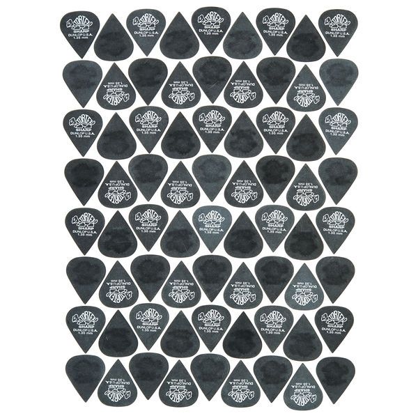 Dunlop Plectrums Tortex Sharp 1,35 72