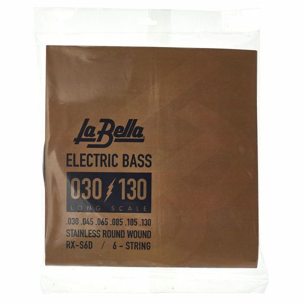 La Bella RX-S6D Bass RWSS