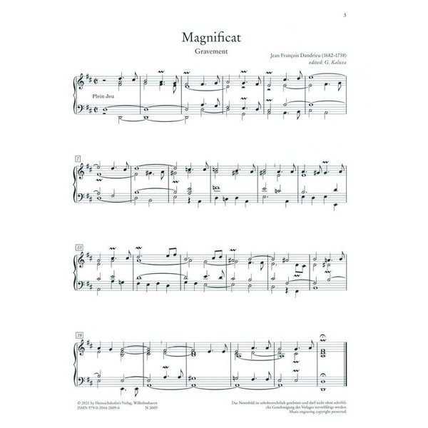 Heinrichshofen Verlag Altfranzösische Orgelmusik