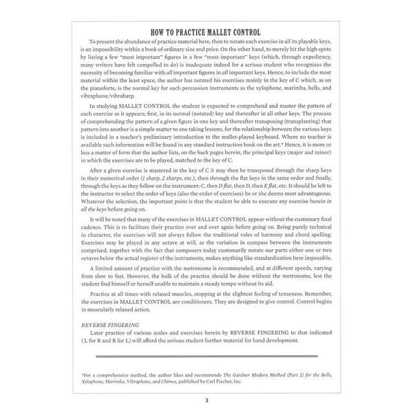 Alfred Music Publishing Mallet Control