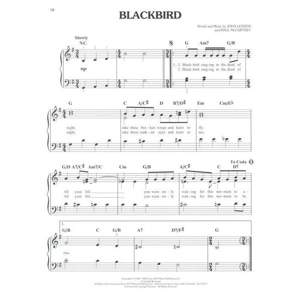 Hal Leonard First 50 Songs By The Beatles