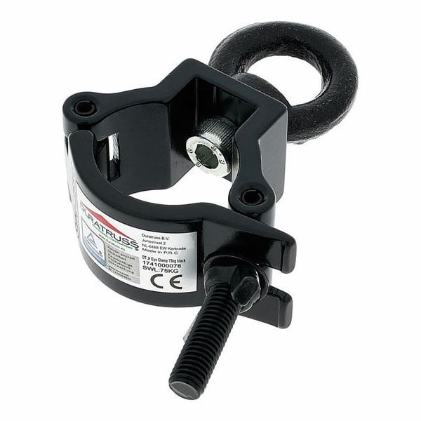 Duratruss Jr Eye Clamp 75kg black