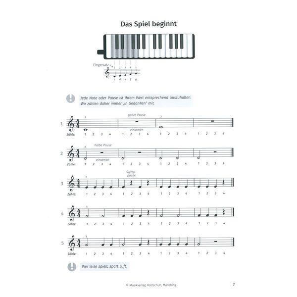 Holzschuh Verlag Neue Melodica-Schule 1