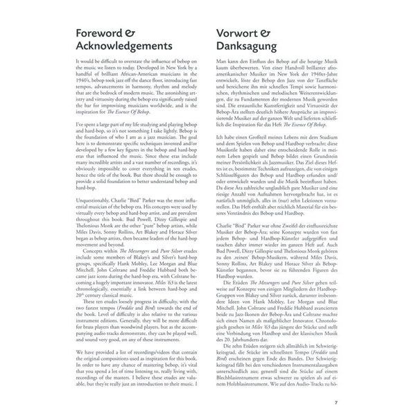 Advance Music Essence of Bebop Clarinet