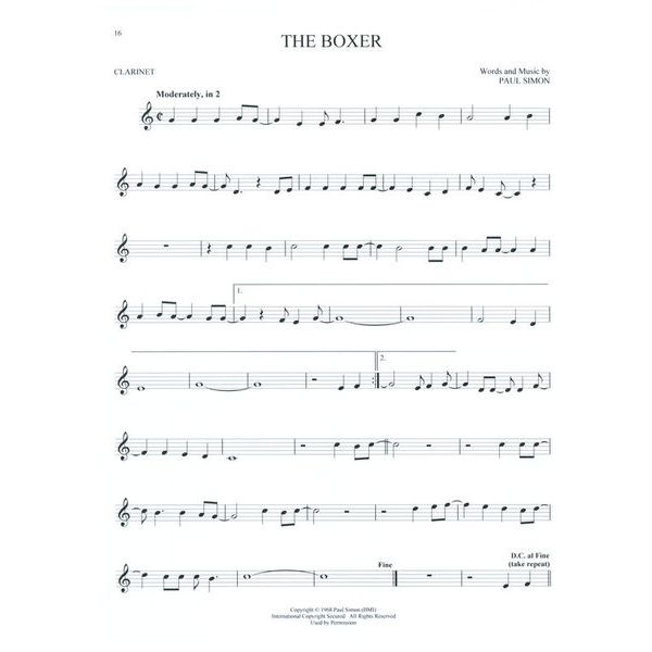 Hal Leonard 101 Beautiful Songs Clarinet