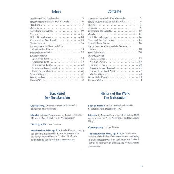 Schott Tschaikowsky Nussknacker