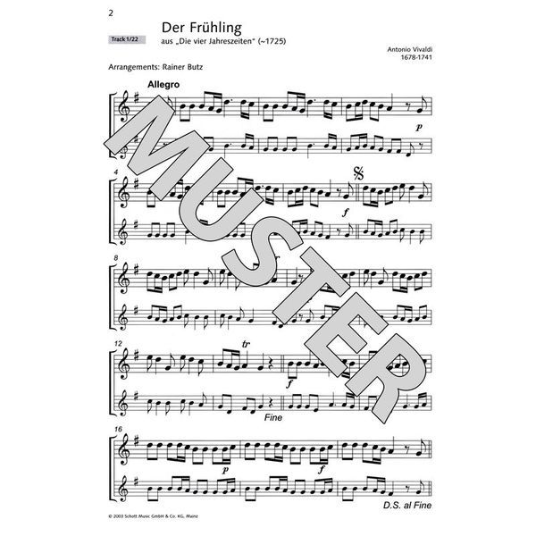 Schott Klassik-Hits für Sopranblockfl