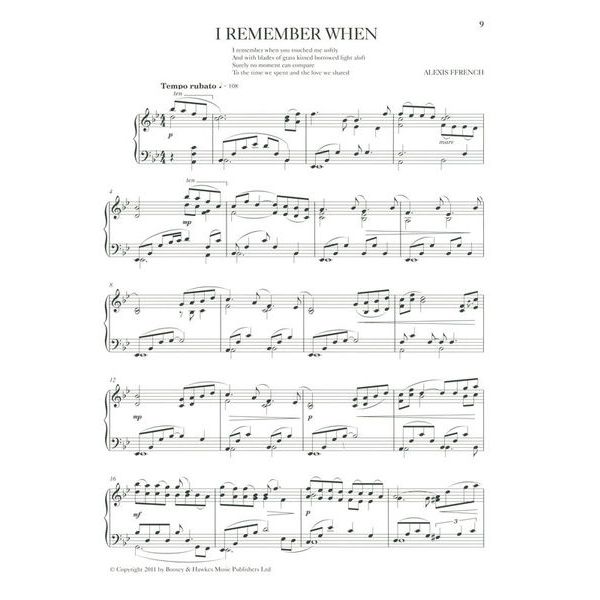 Boosey & Hawkes Alexis Ffrench Secret Piano