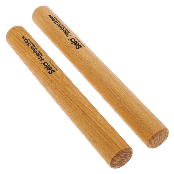 Sela 2-tone claves 25 Acacia