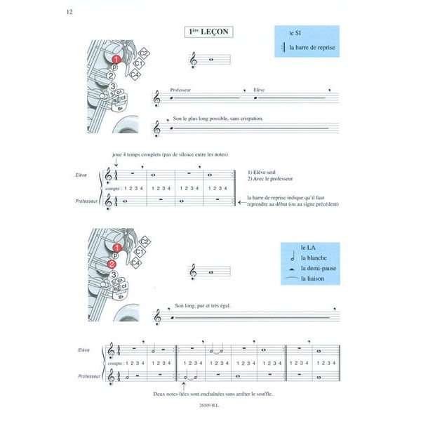 Editions Henry Lemoine Méthode de saxophone