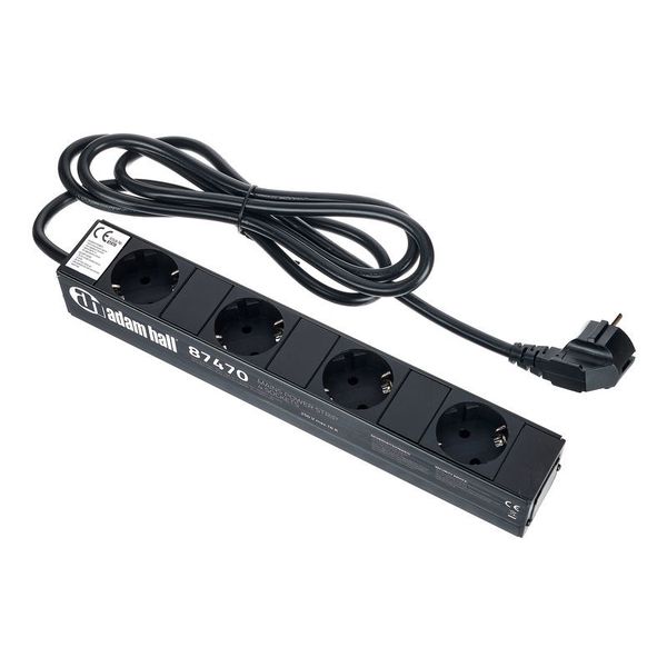 Adam Hall 87470 Power Strip 4 Sockets