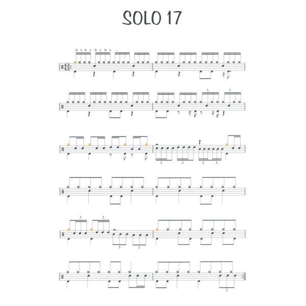 Bosworth 66 Drumsolos Modern Drummer