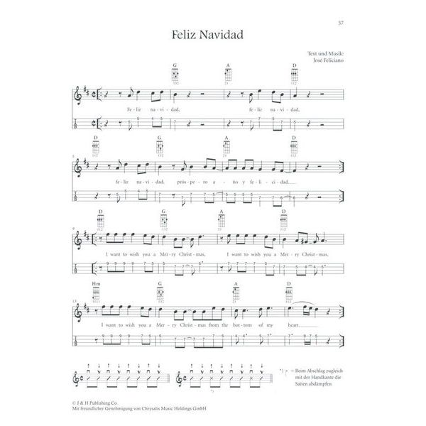 Edition Dux Weihnachten mit der Ukulele