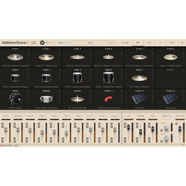 XLN Audio AD 2 Metal & Heavy Collection