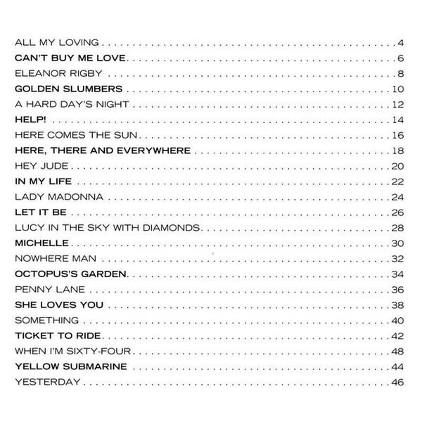 Hal Leonard Really Easy Piano The Beatles