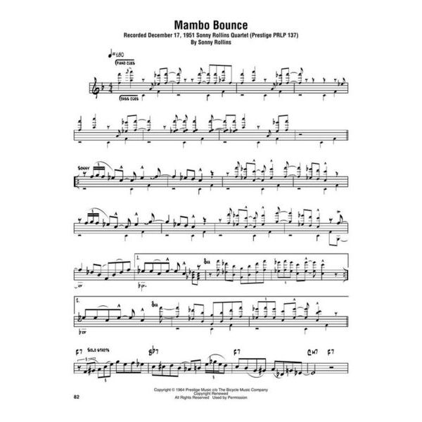 Hal Leonard Sonny Rollins Omnibook C