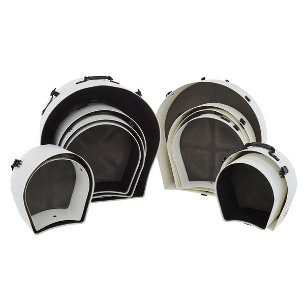 Hardcase HRockFus6 F.Lined Set White