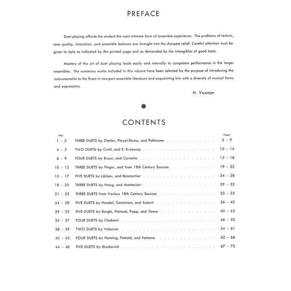 Rubank Publications Selected Duets for Trombone 2