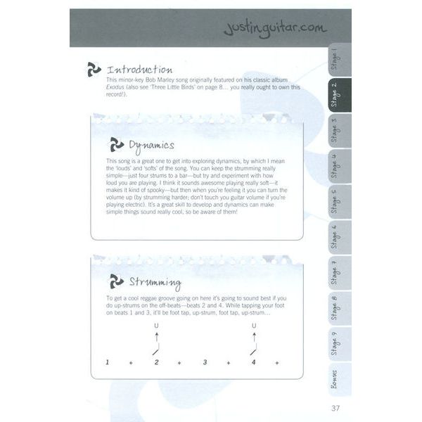 Wise Publications Justinguitar.com Songs 1 E