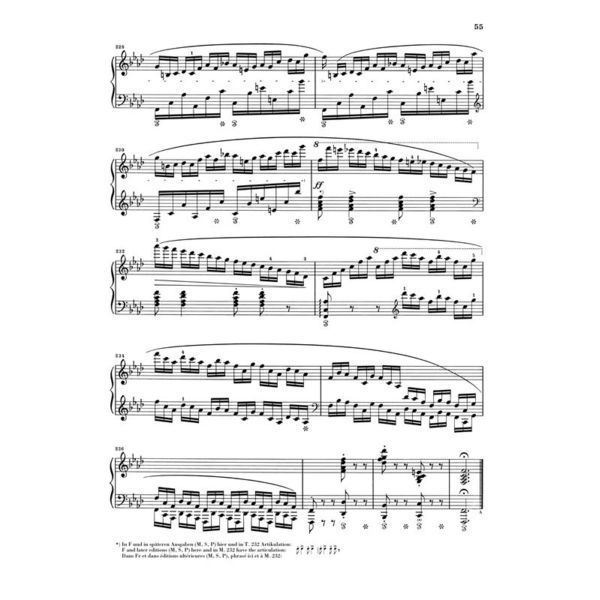 Henle Verlag Chopin Ballades