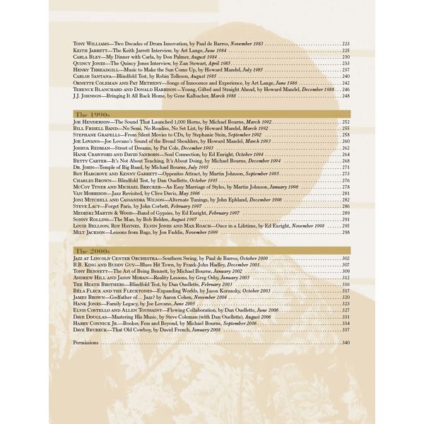 Hal Leonard Downbeat - Jazz Interviews