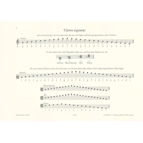 Edition Peters Clavier-Büchlein Wilhelm Fried