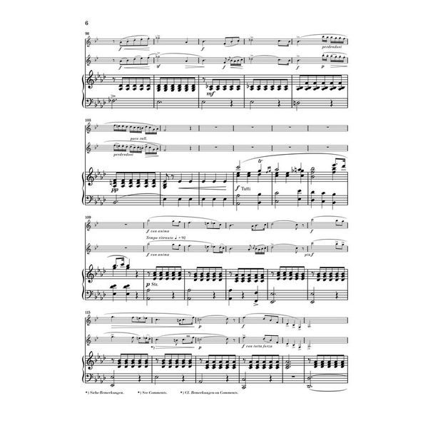 Henle Verlag Weber Clarinet Concerto No.1