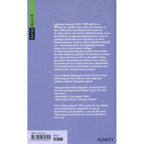 Schott Horowitz Biographie