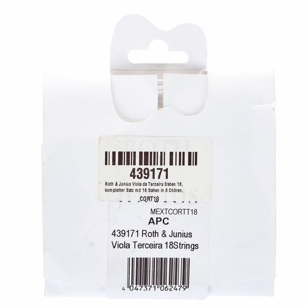 Roth & Junius Viola da Terceira Strings 18