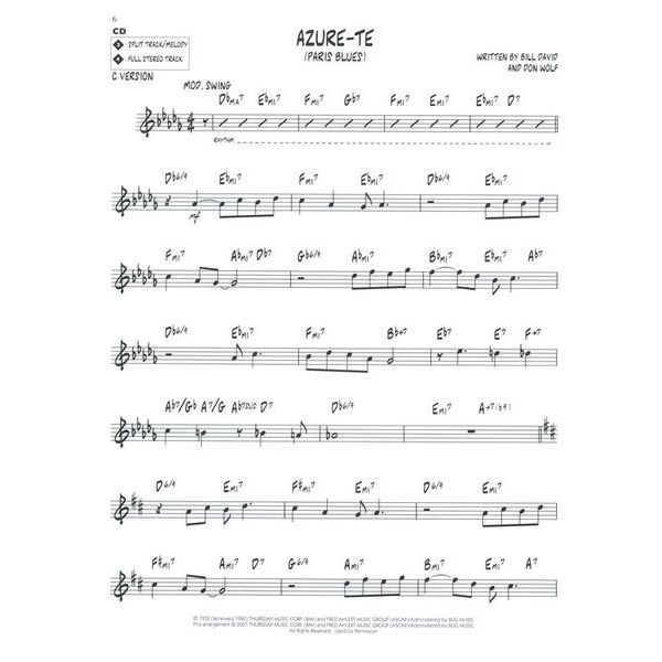 Hal Leonard Jazz Play-Along Best Jazz