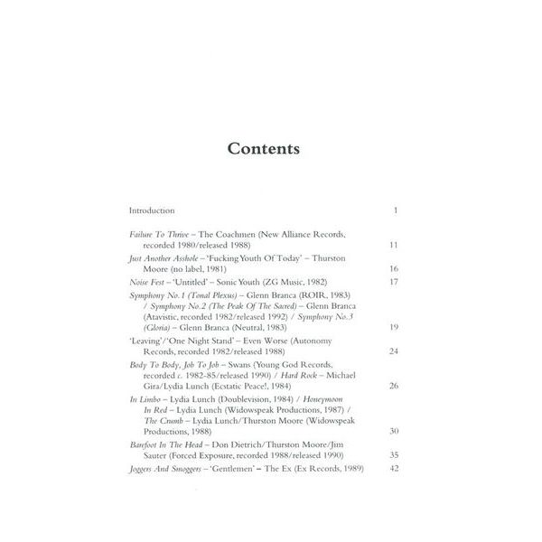 Omnibus Press Thurston Moore We Sing A New