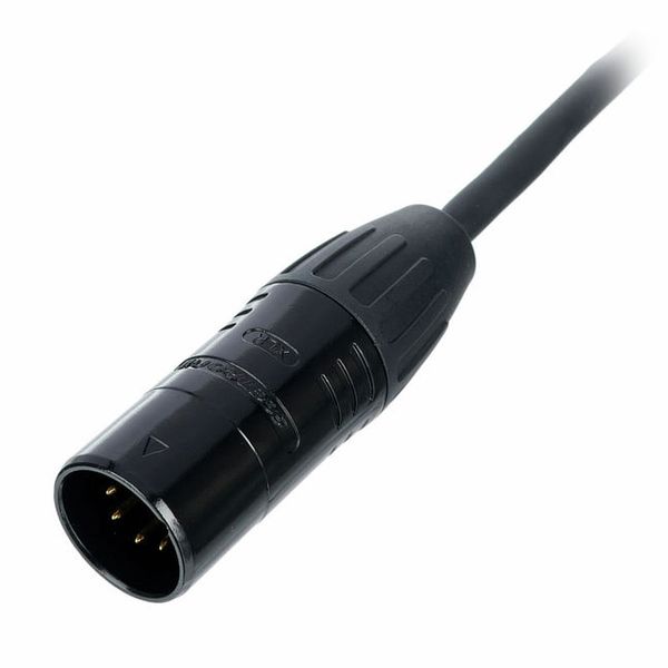 Stairville PDC5BK IP65 DMX Cable 15m 5pin