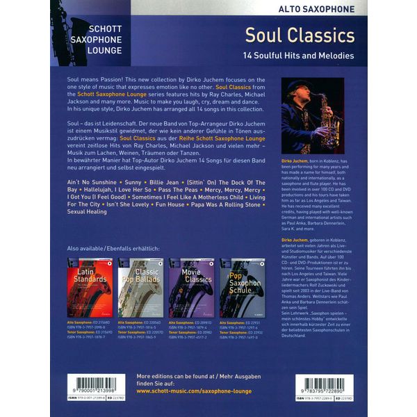 Schott Soul Classics 1 A-Sax