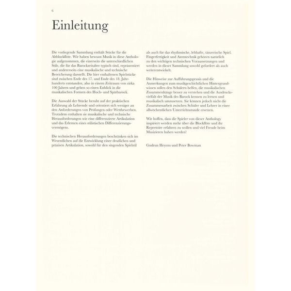 Schott Baroque Recorder Anthology 3