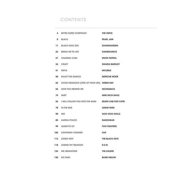 Hal Leonard Alternative Rock Collection