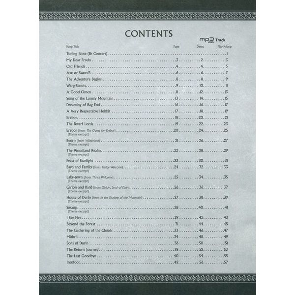 Alfred Music Publishing Hobbit Trilogy Trumpet