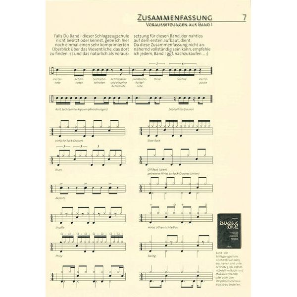 Hansepercussion Schlagzeugschule 2