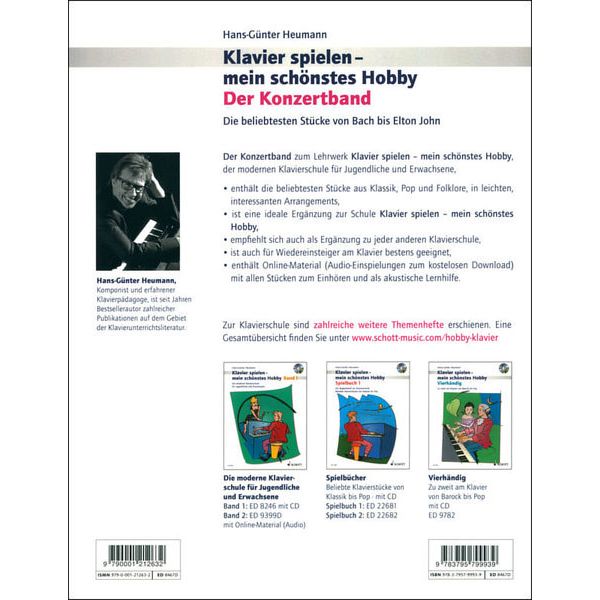 Schott Klavier spielen Konzertband