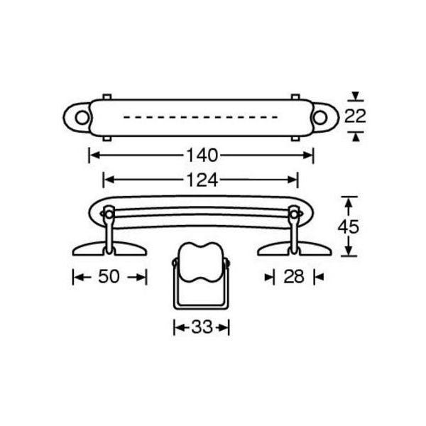 Adam Hall 3415 Handle