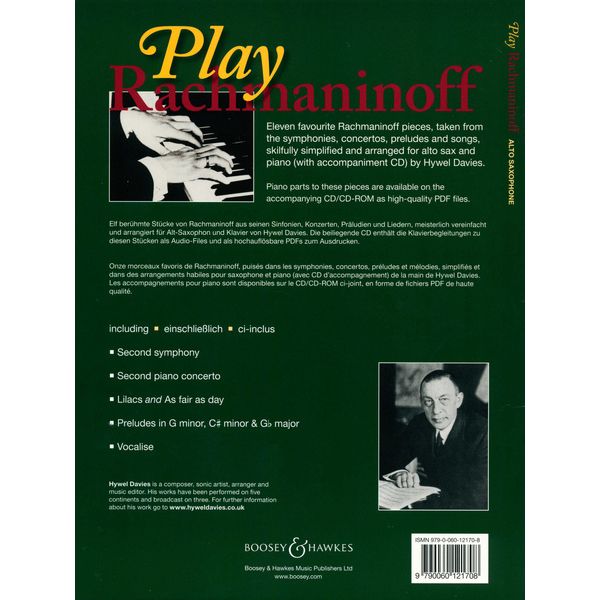 Boosey & Hawkes Play Rachmaninow A-Sax