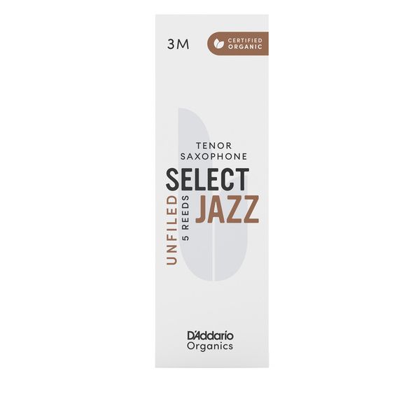 DAddario Woodwinds Organic Sel. Jazz Unf. TEN 3M