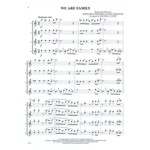 Alfred Music Publishing Pop Quartets For All Flute