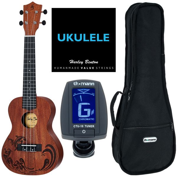 Harley Benton Kahuna-C Dolphin Bundle