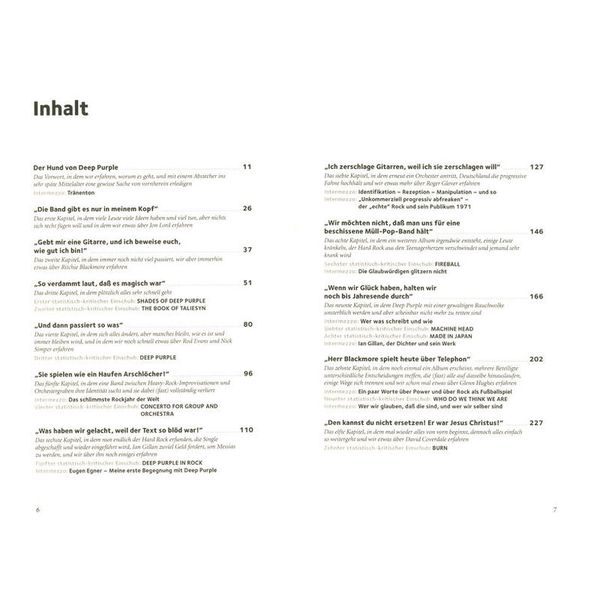 Hannibal Verlag Deep Purple Geschichte