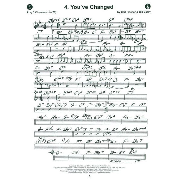 Jamey Aebersold Ballads