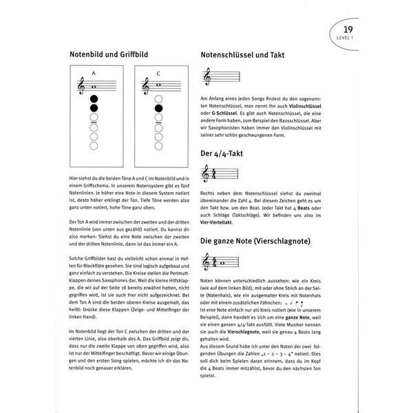 Schott Pop Saxophone Schule 1 T-Sax